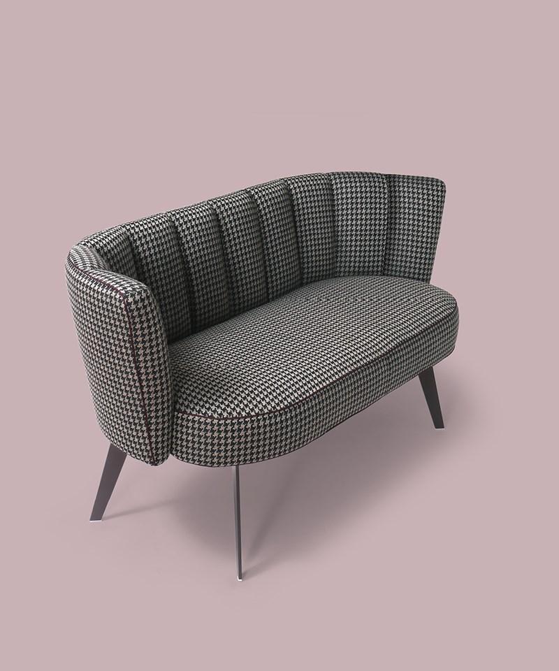 Fabric small sofa | Diva by Borzalino