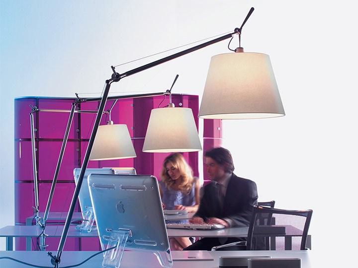 Parchment paper table lamp | Tolomeo Mega Table by Artemide