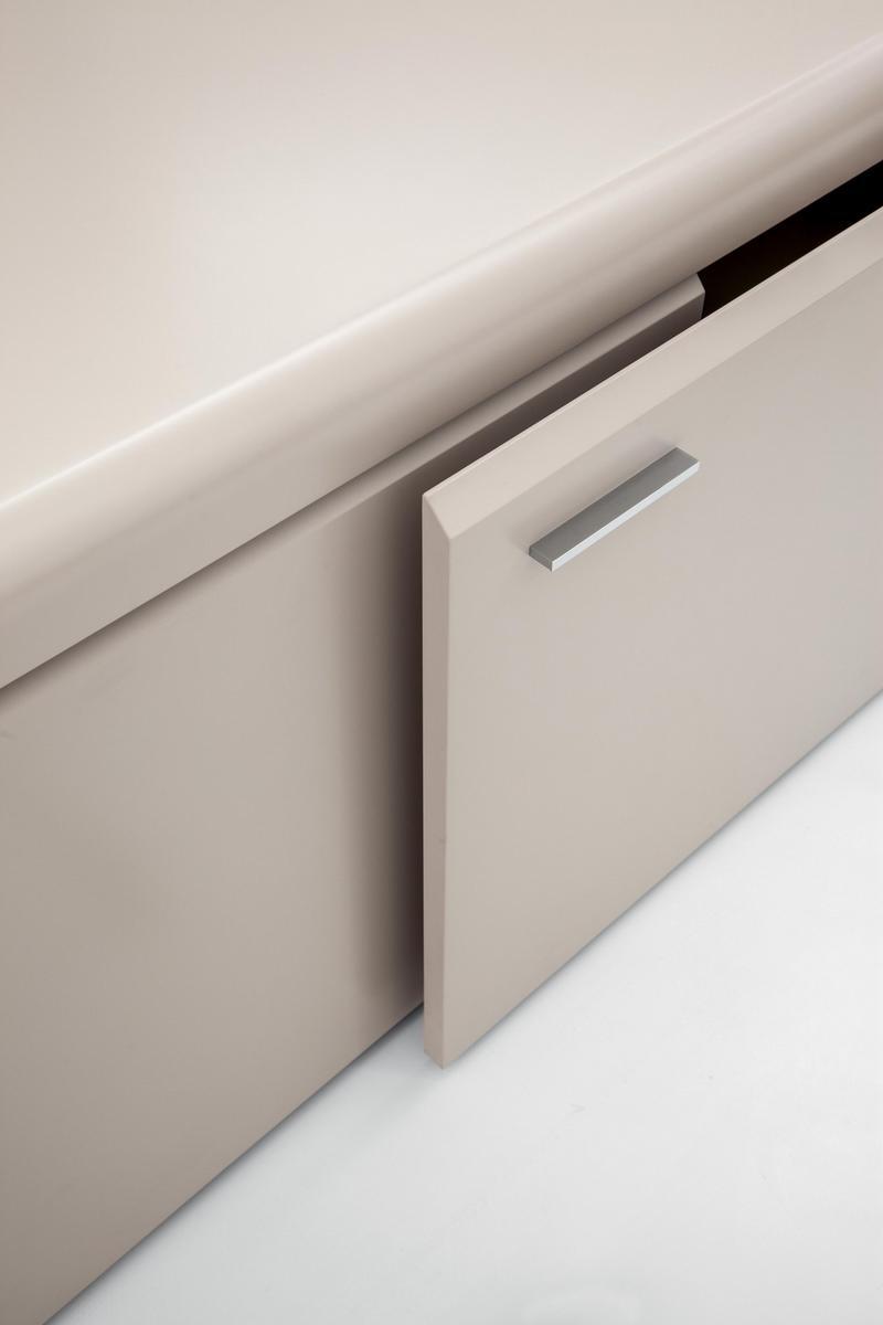 Melamine-faced chipboard sideboard with integrated lighting | Goya by Tonin Casa