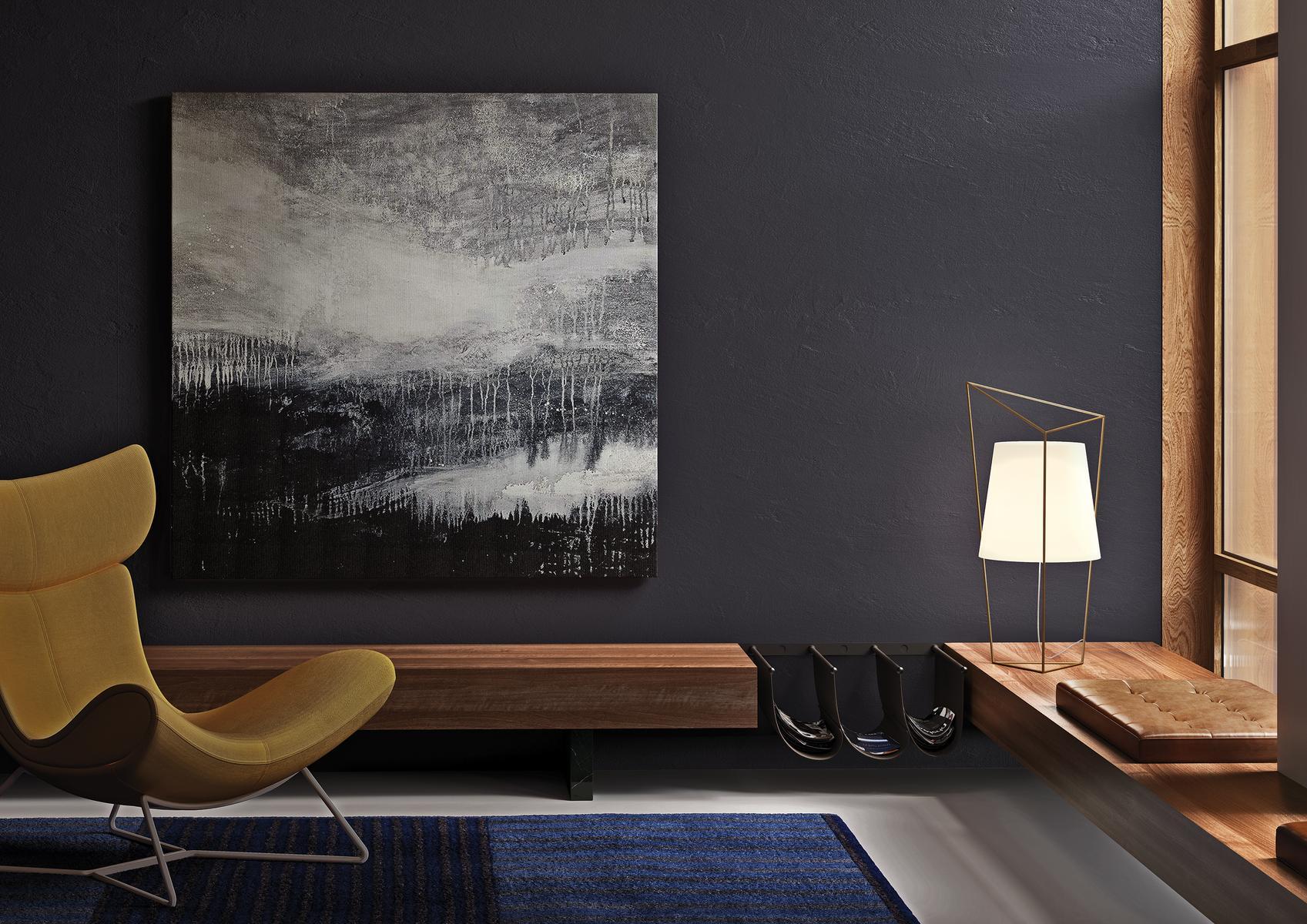 Opal glass table lamp | Tatu by Kundalini