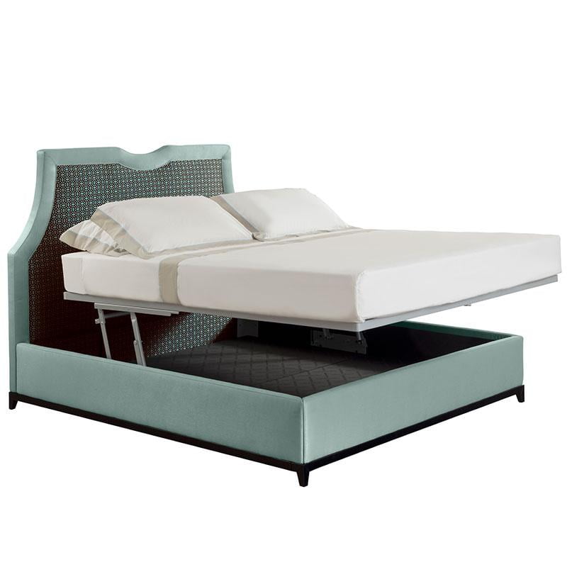 Lacquered bed with high headboard | Jolo by Galimberti Nino