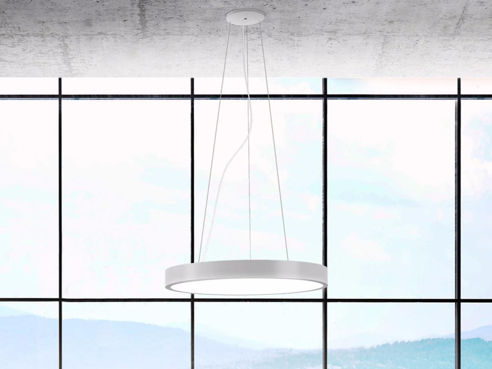LED pendant lamp | Planet Ring by Panzeri