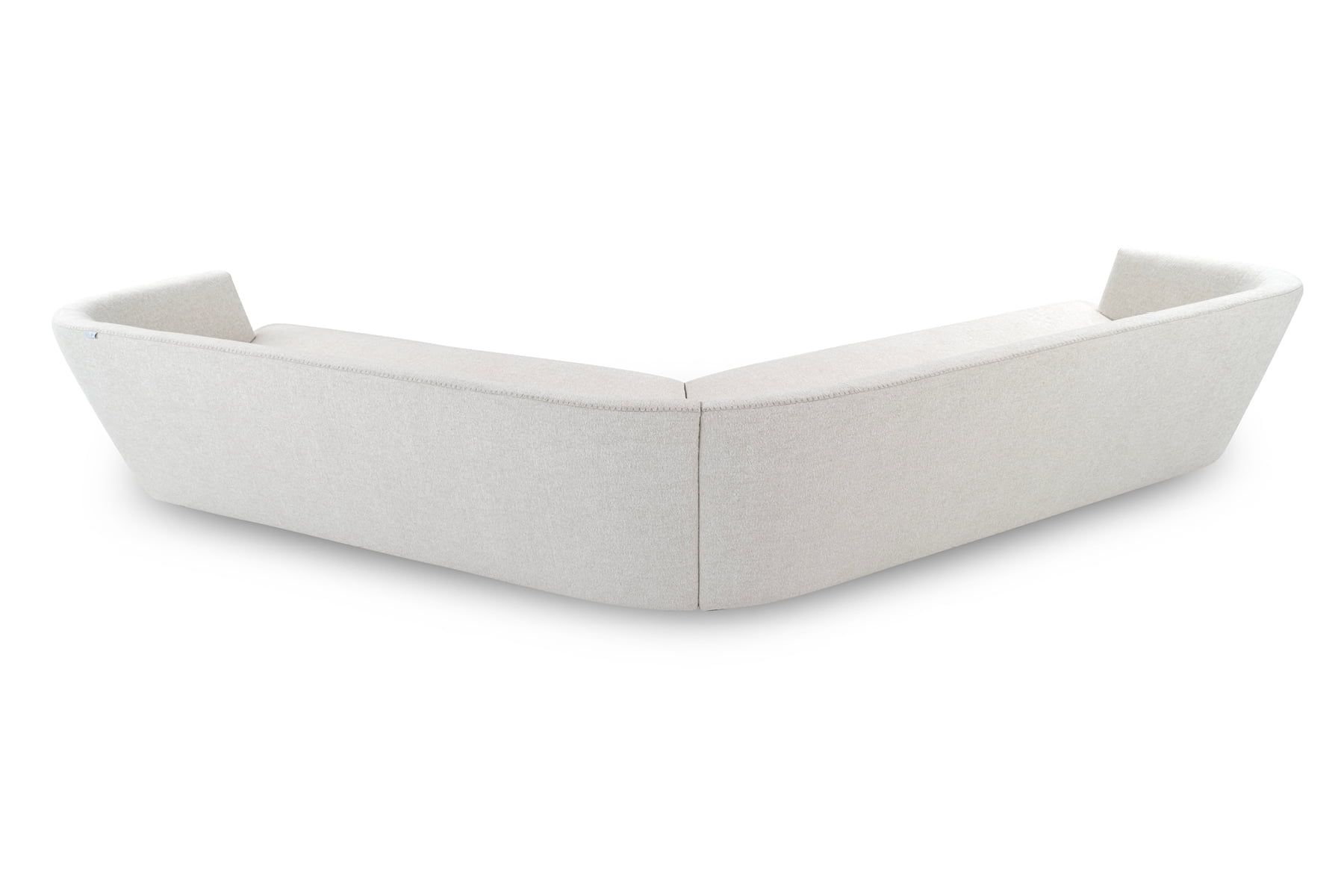 Modular eco-leather sofa | Aplomb by Calia Italia