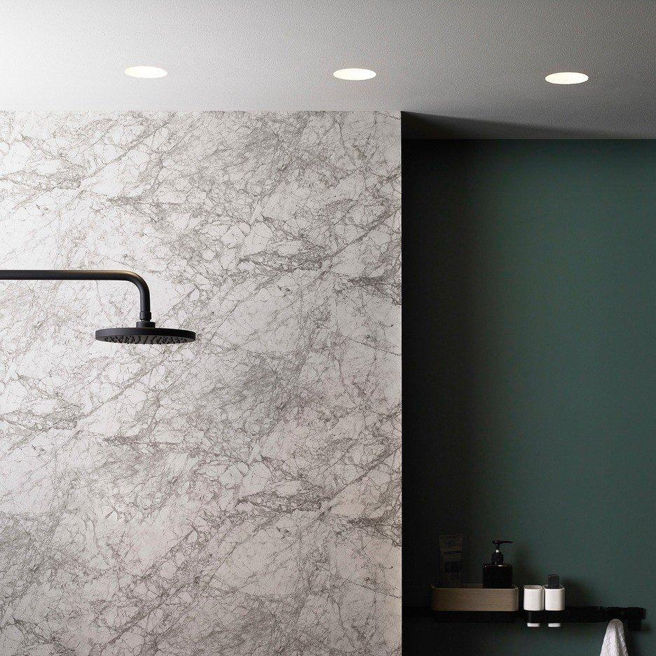 LED round ceiling aluminium spotlight | Void Round 80 by Astro lighting