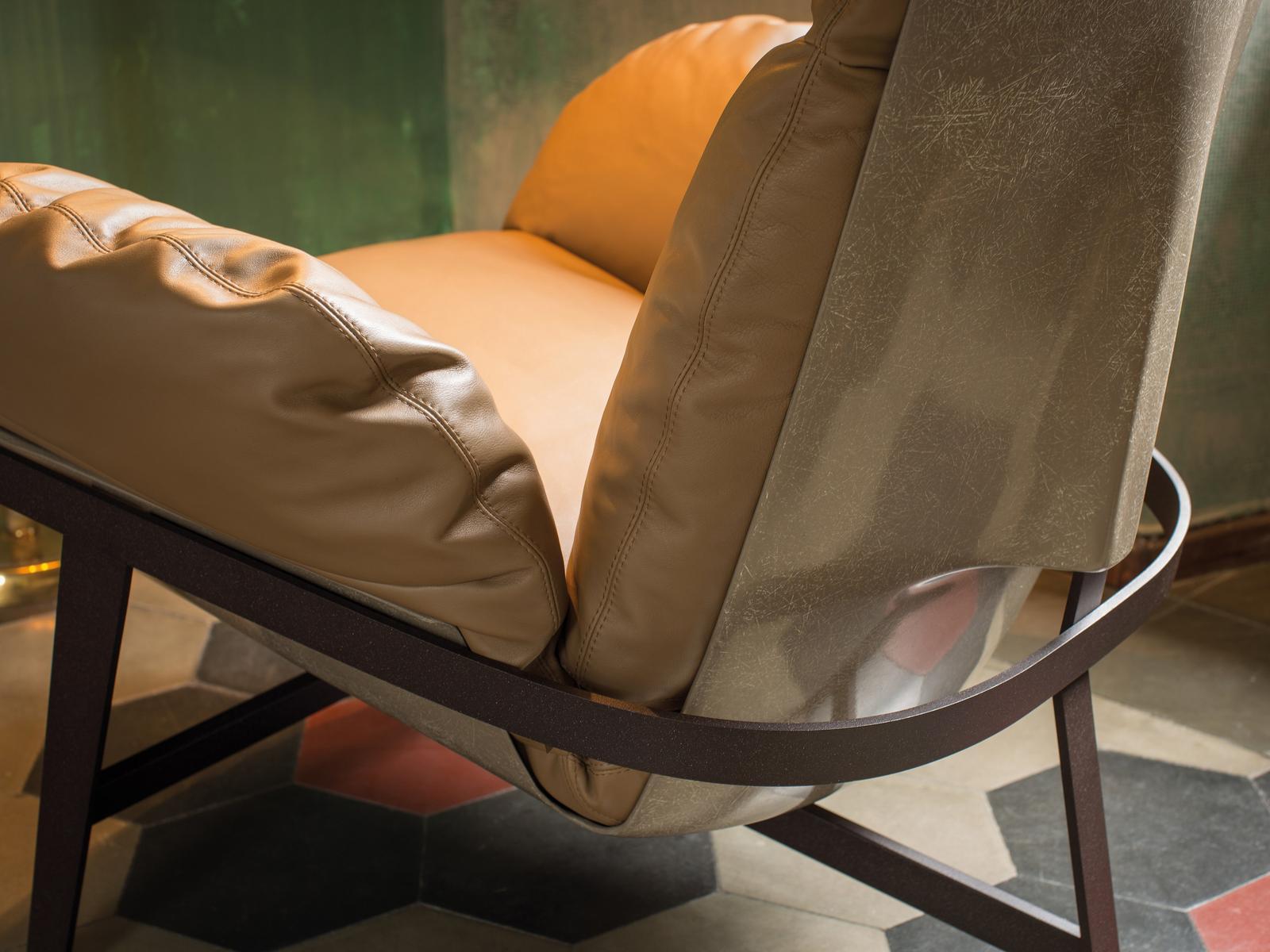 Leather armchair | Jupiter by Arketipo