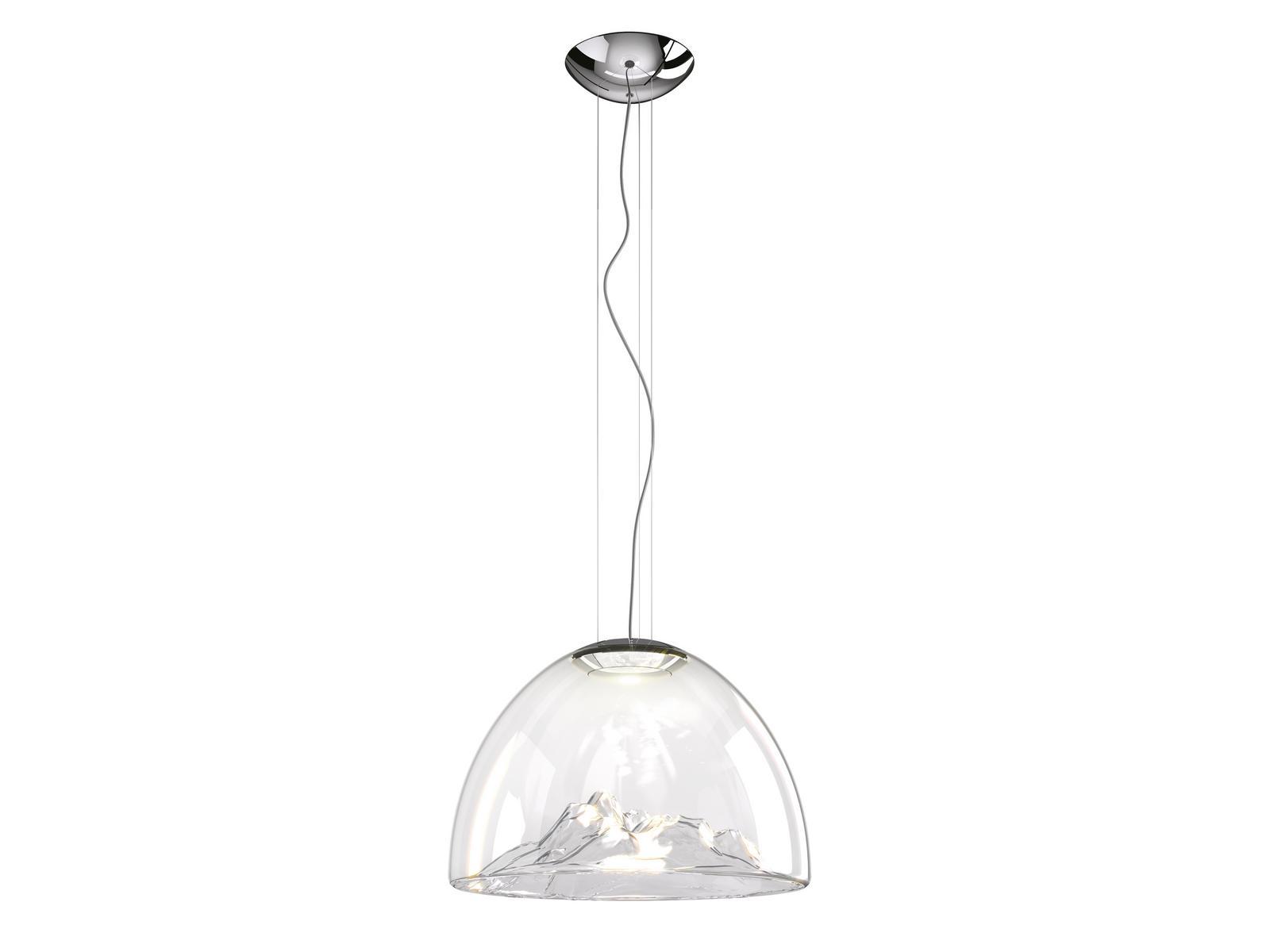 LED blown glass pendant lamp | Mountain View by Axolight