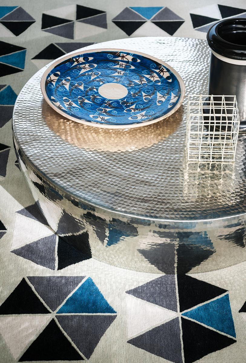 Round metal coffee table | Cairo by Baxter