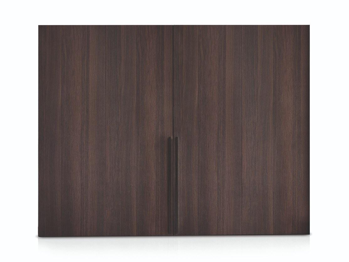 Lacquered wooden wardrobe | Plana by Pianca
