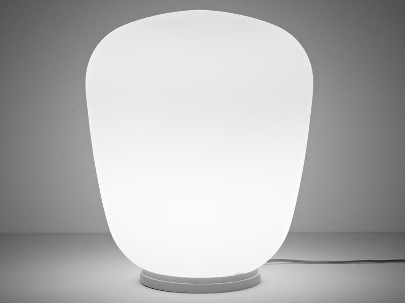 Glass table lamp | Lumi Baka by Fabbian
