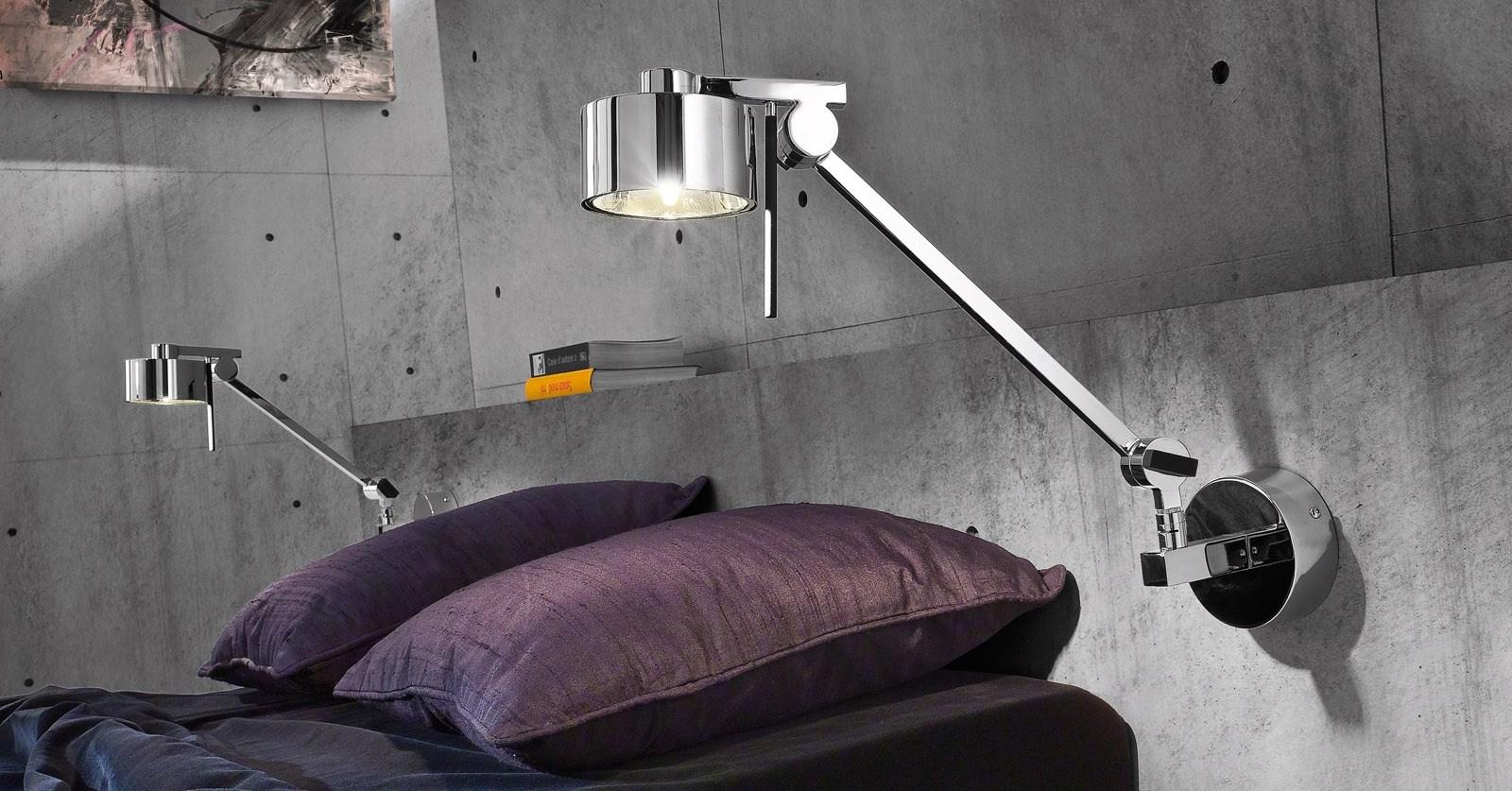 Halogen wall lamp with swing arm | Ax 20 by Axolight