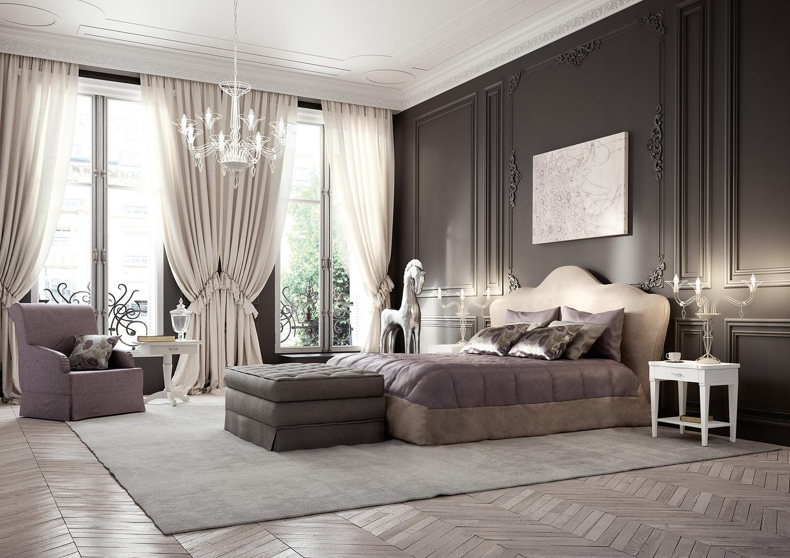 Wood bedroom set | English Mood by Minacciolo