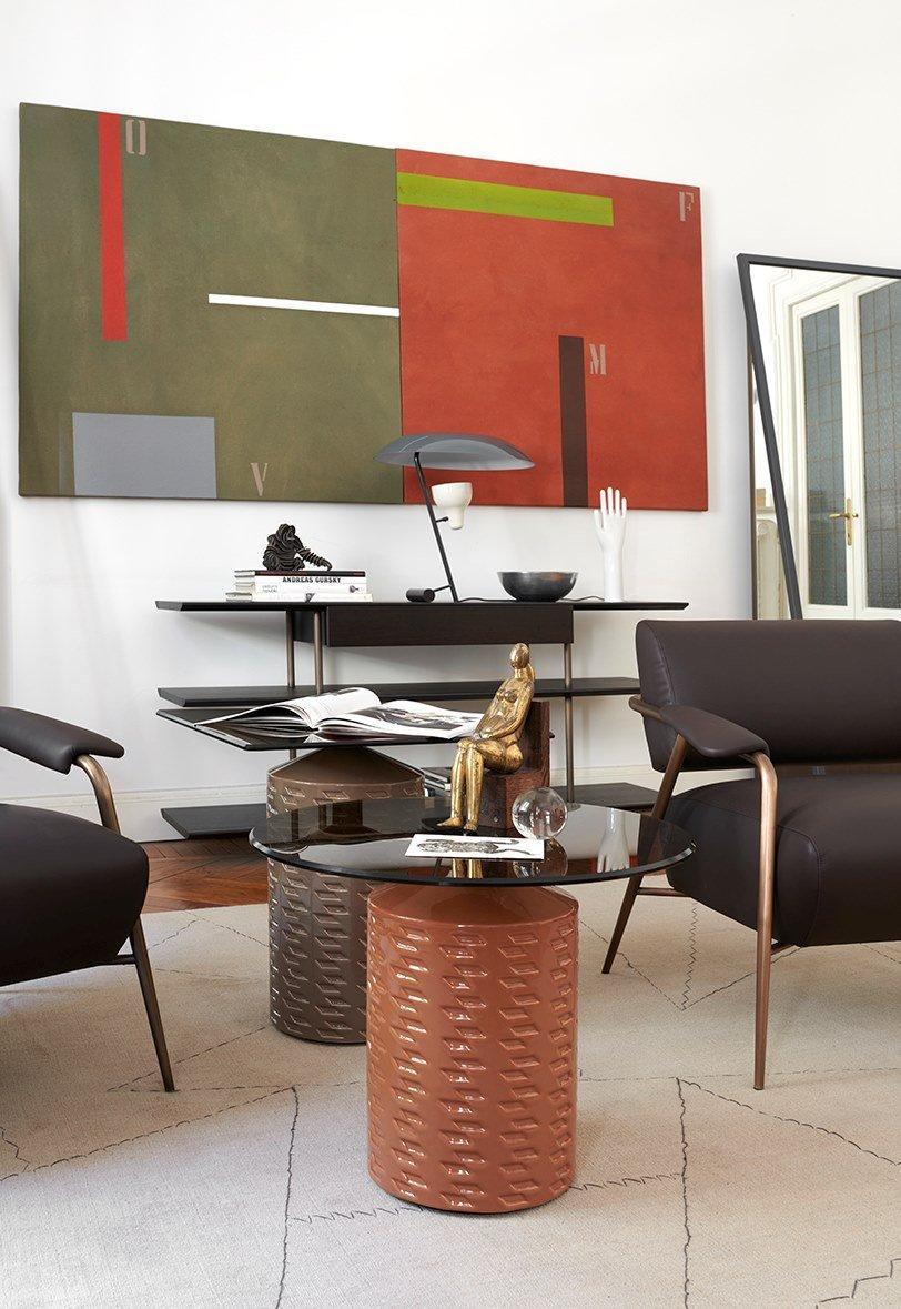 Freestanding rectangular mirror | Tale by Potocco