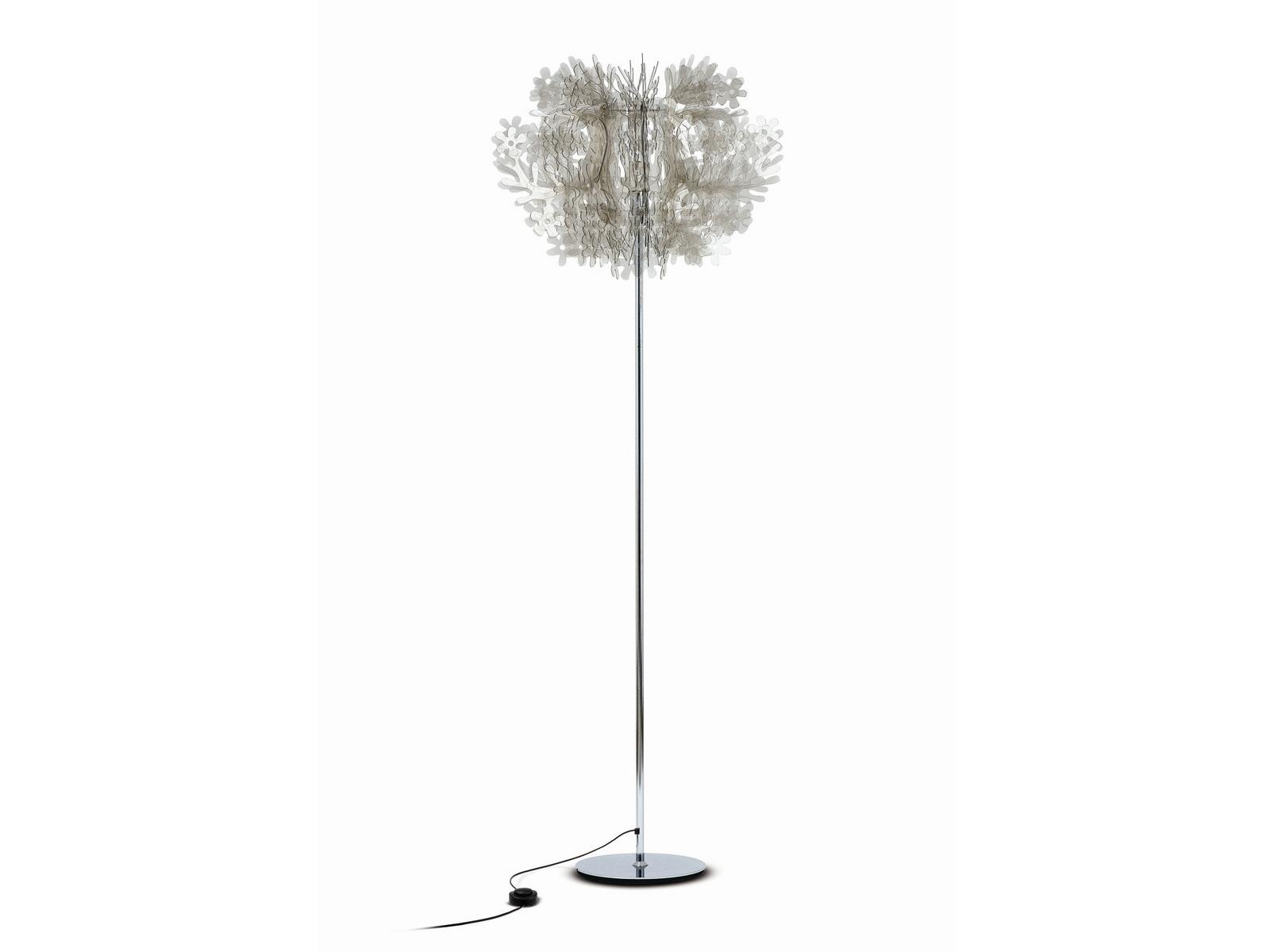 Cristalflex® and Opalflex® LED floor lamp | Fiorella by Slamp