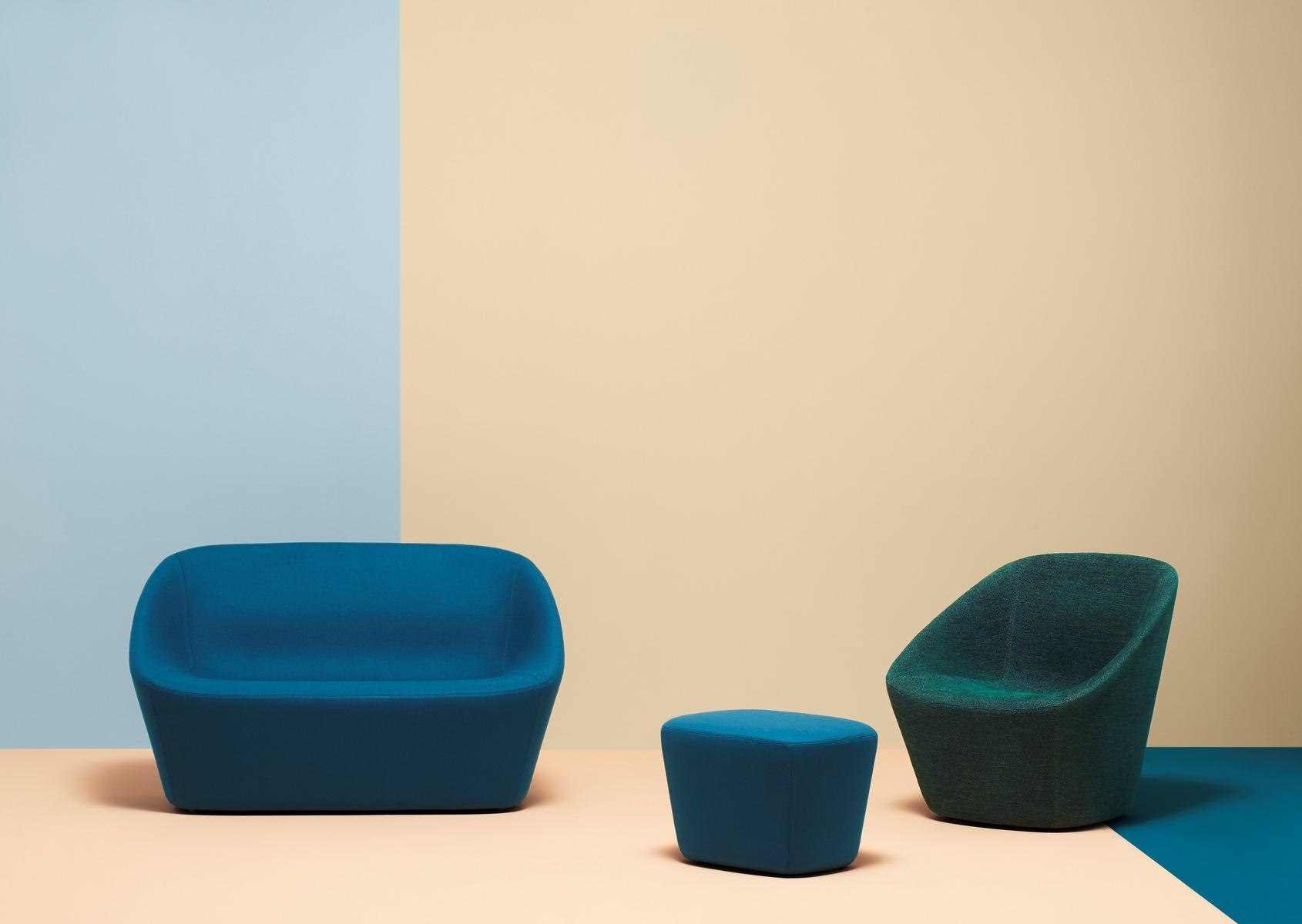 2 seater leisure sofa | Log 368 by Pedrali