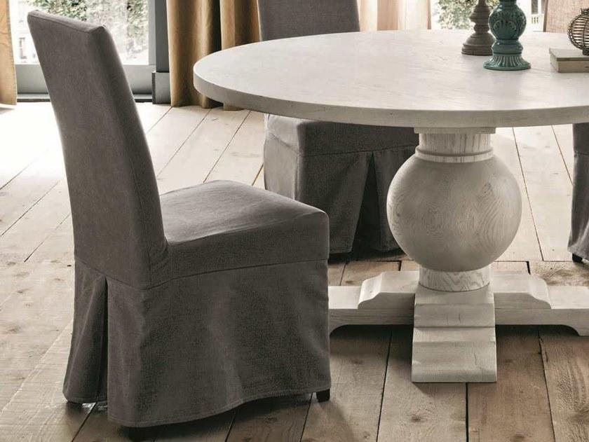 Upholstered fabric chair | Margherita by Altacorte