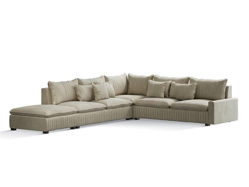 Corner sectional sofa | 7443 by Carpanese home