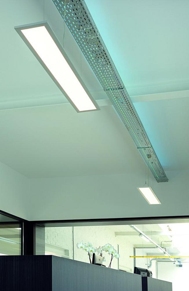 Metal pendant lamp in a contemporary style | LED Panel by SLV