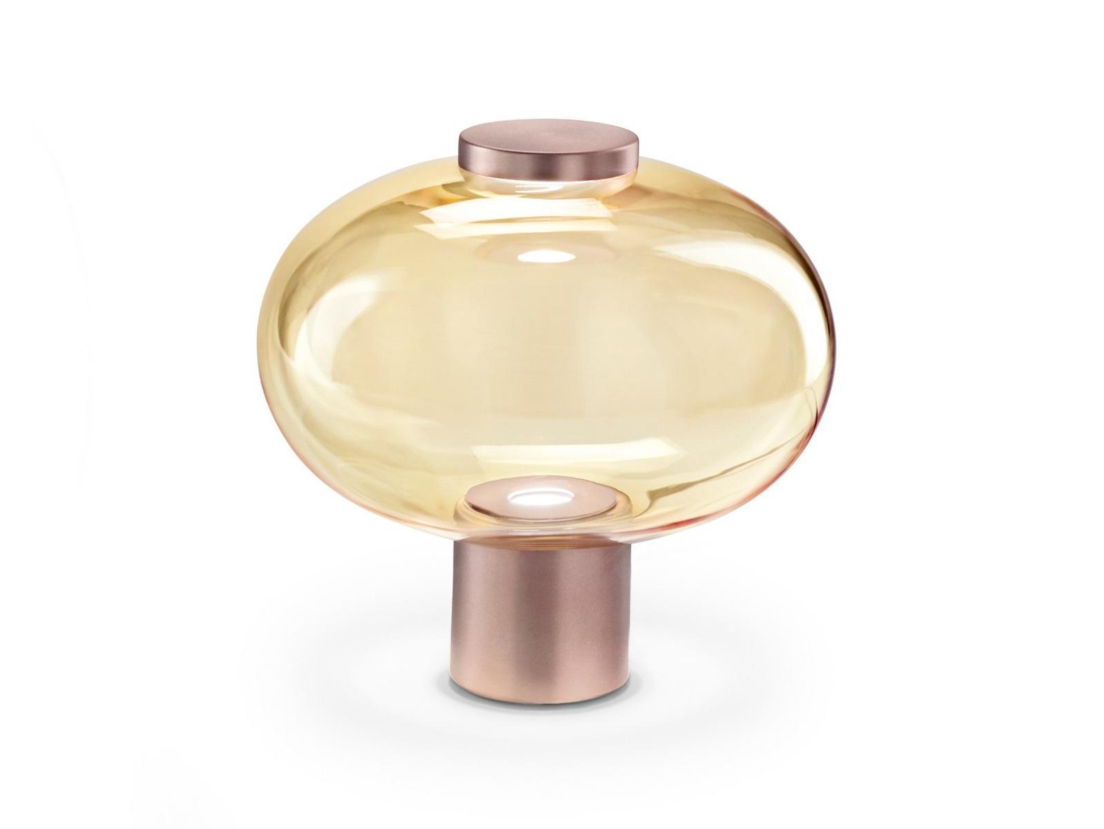 LED glass table lamp | Riflesso Lt 1 by Vistosi