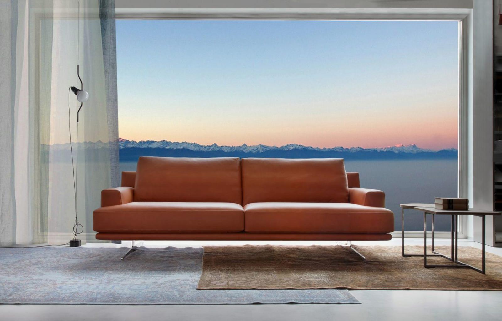 Modular velvet sofa | Cosmo by Calia Italia