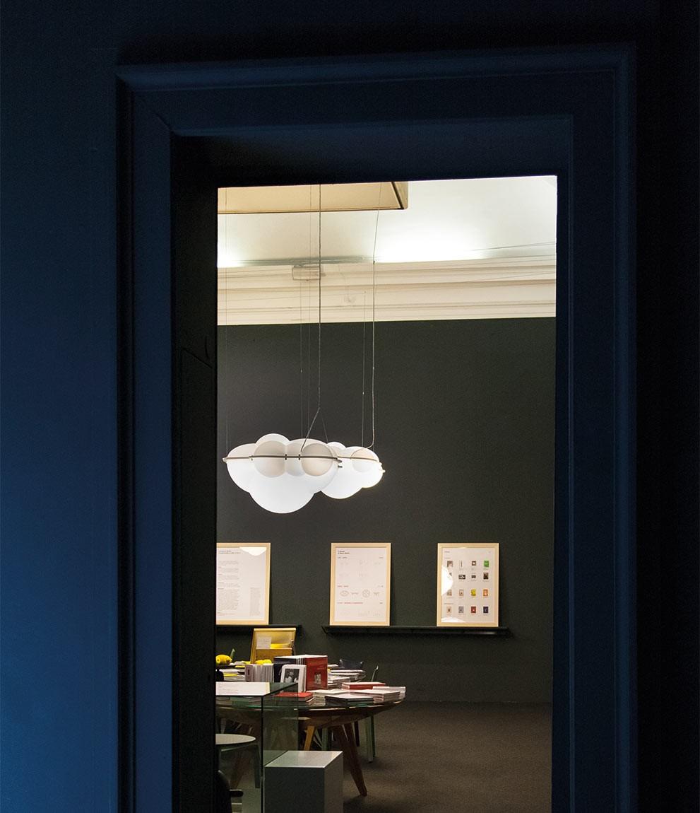 LED polyethylene pendant lamp | Nuvola by Nemo