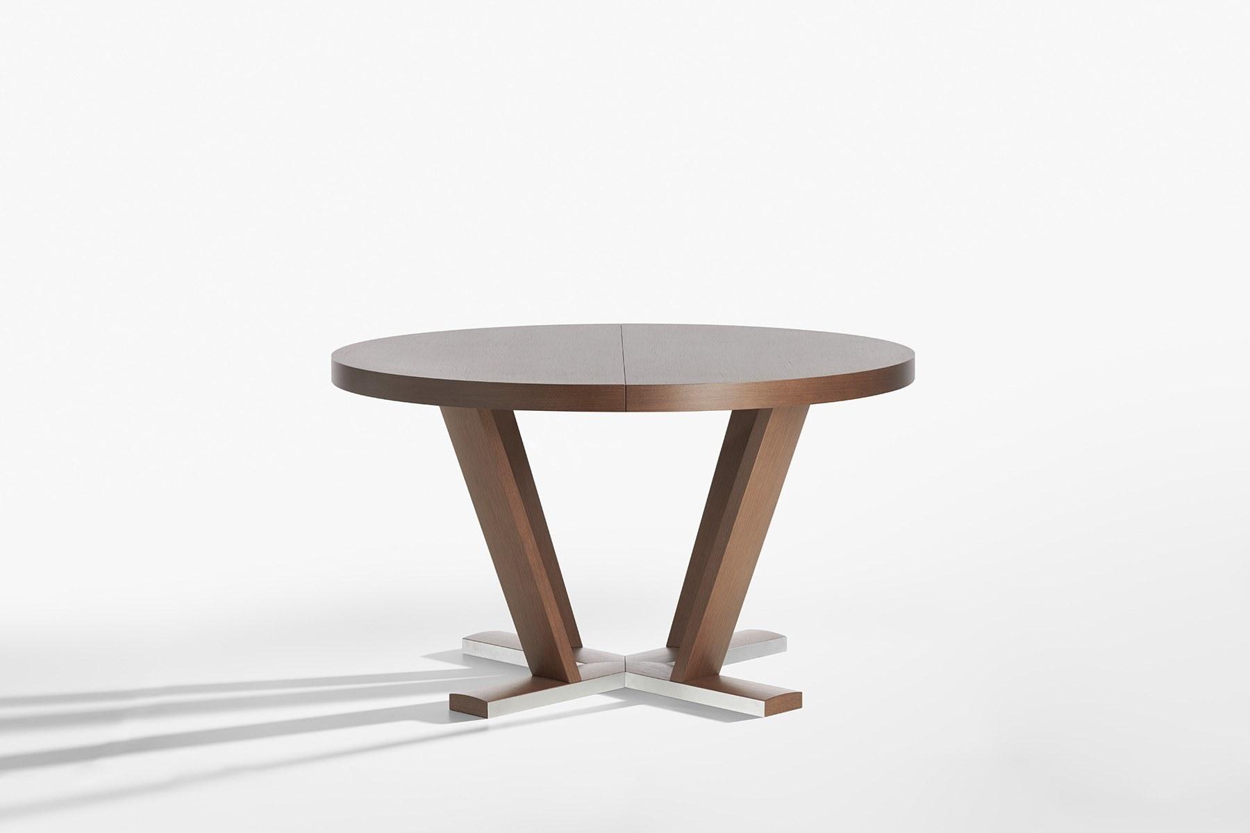 Extending round table | Aura by Potocco