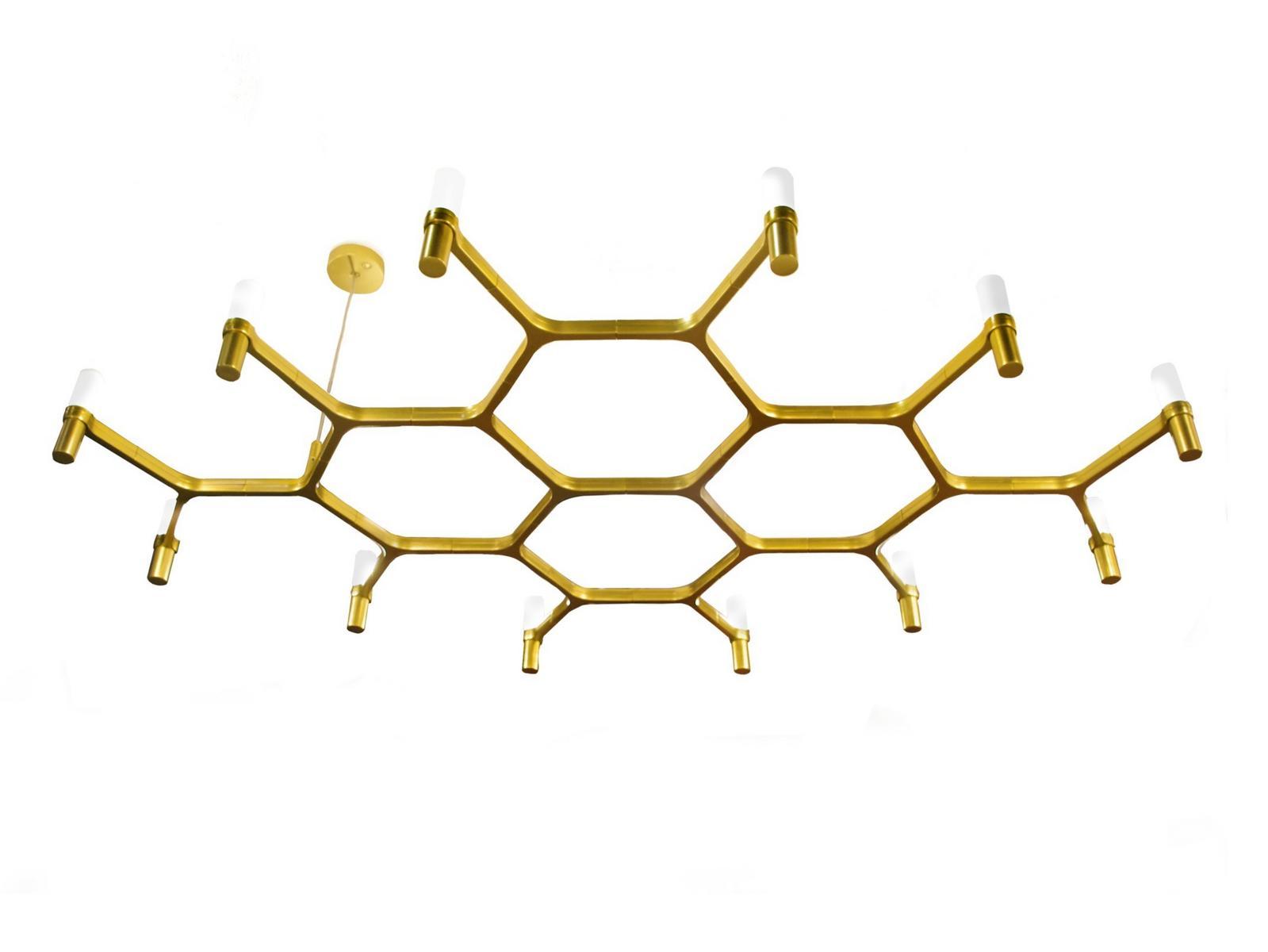 Contemporary style LED pendant lamp | Crown Plana Mega by Nemo