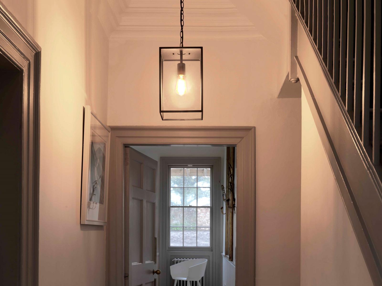 LED Glass and Stainless Steel outdoor pendant lamp | Homefield Pendant by Astro lighting