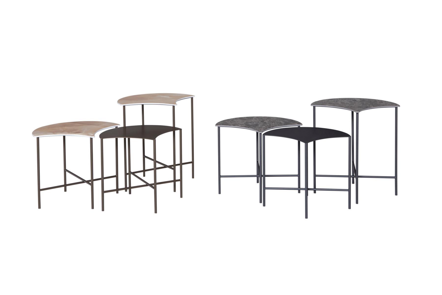 Porcelain stoneware coffee table | Ginco by Tonin Casa