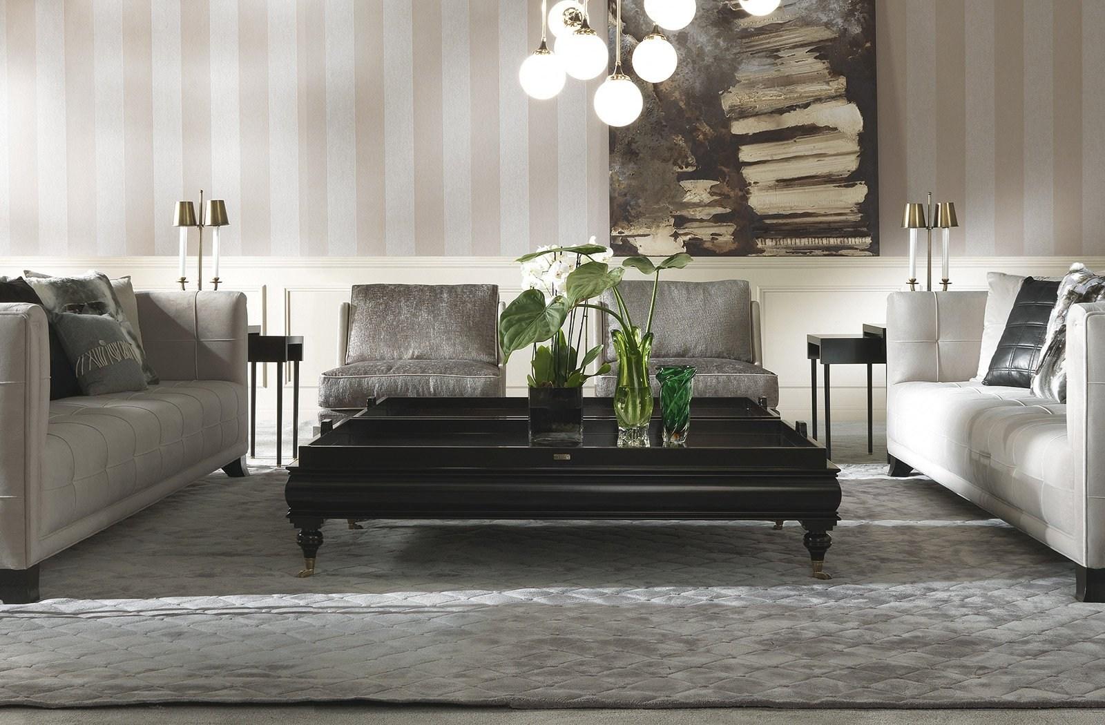 Low rectangular linden coffee table | Lambert by Gianfranco Ferre Home