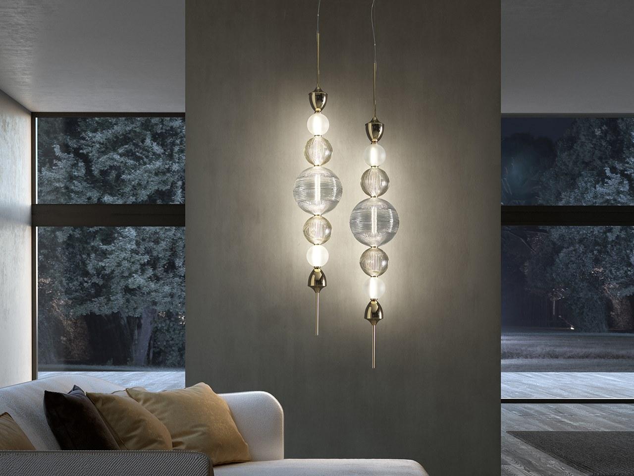 LED crystal pendant lamp | Greta by Italamp