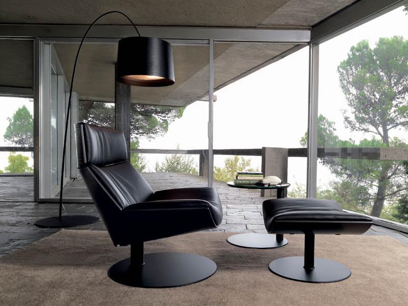 Armchair with footstool | Kara by Desiree
