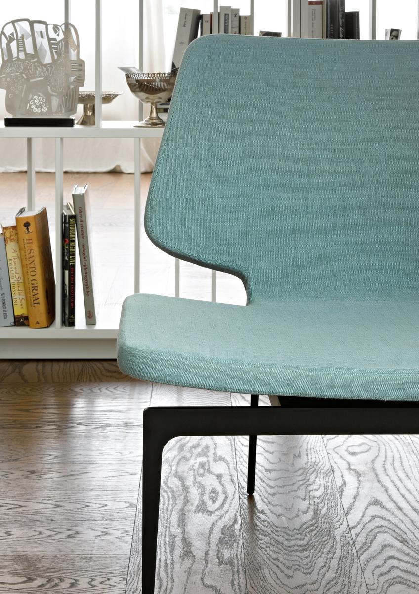 Leather easy chair | Werner by Lema