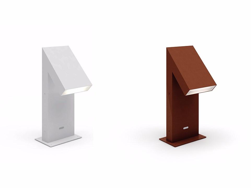 LED aluminium bollard light | Chilone by Artemide