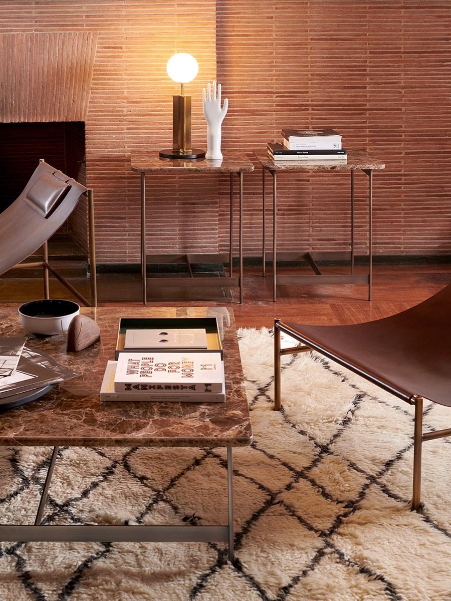 Square side table | Little T by Potocco