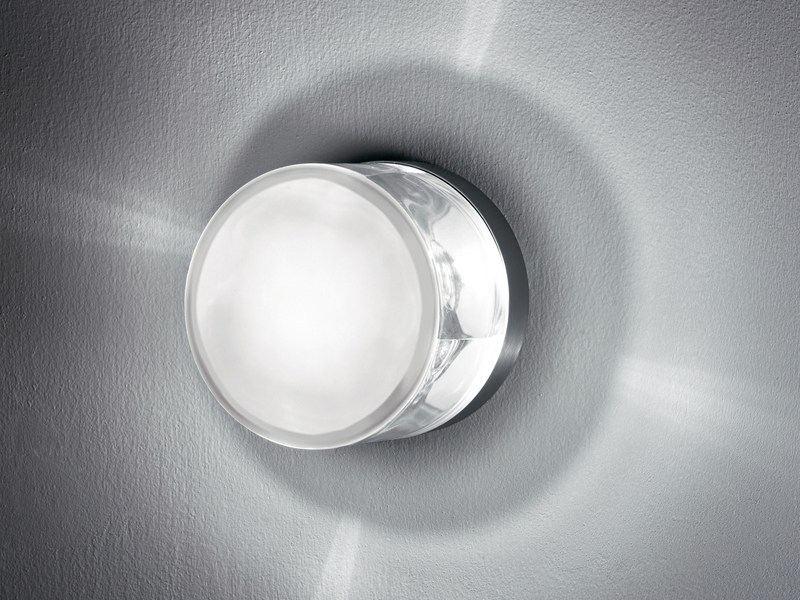 Glass ceiling lamp | Jazz by Fabbian