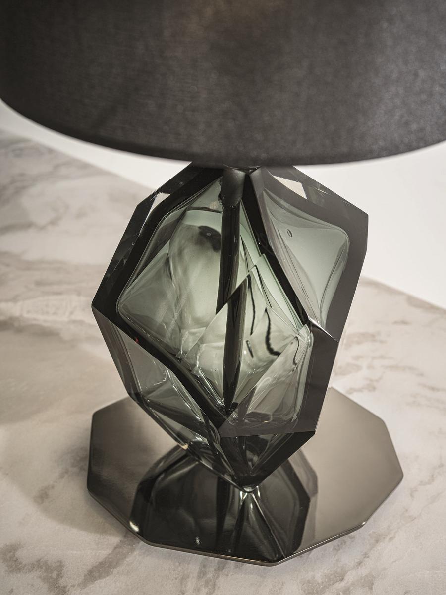 Stained glass table lamp | Noor by Longhi