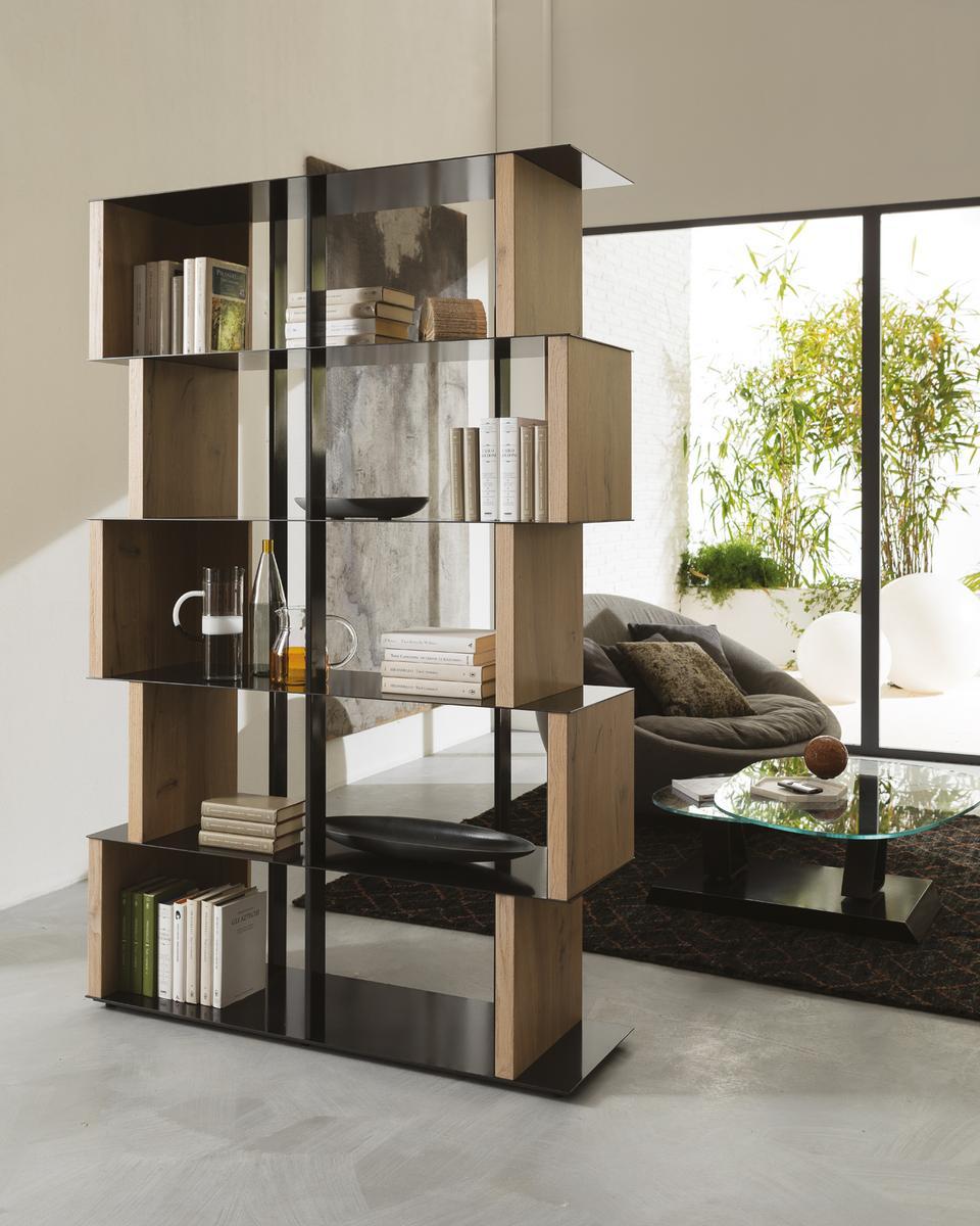 Freestanding sectional bookcase | Manga by Ozzio Italia