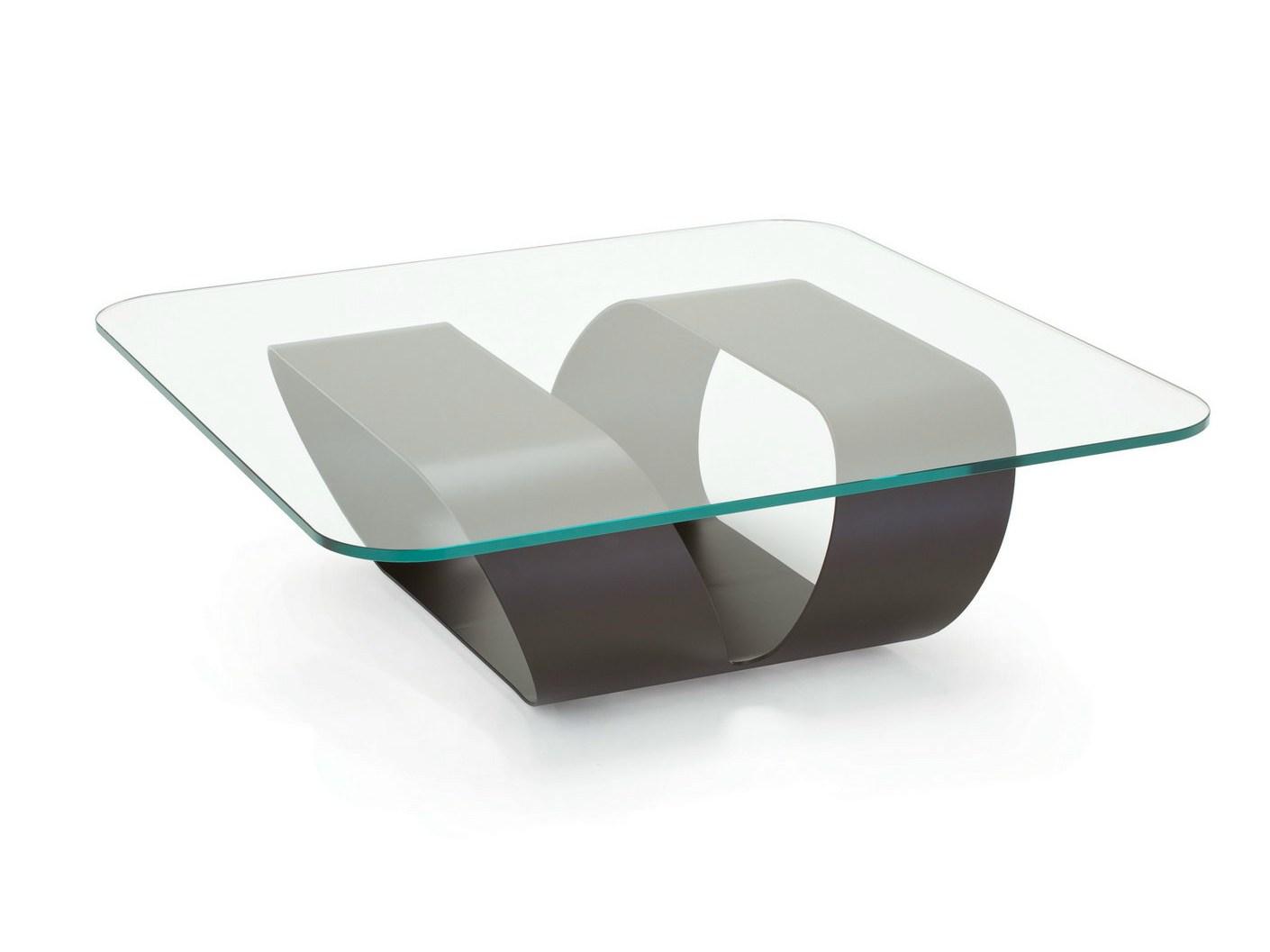 Glass coffee table | Ring by Sovet
