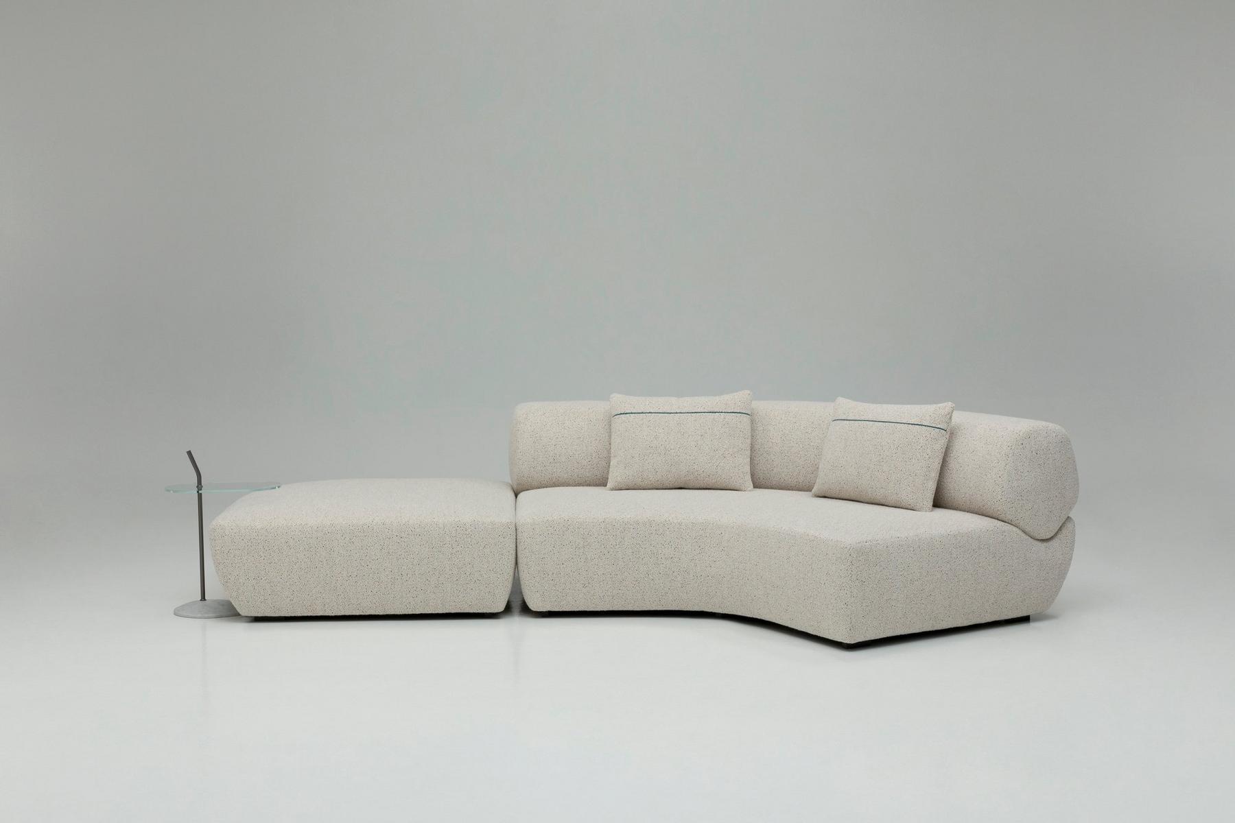 Sectional fabric sofa | Naviglio by B&B Italia