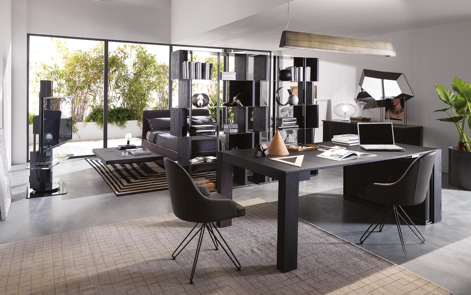 Freestanding sectional bookcase | Manga by Ozzio Italia