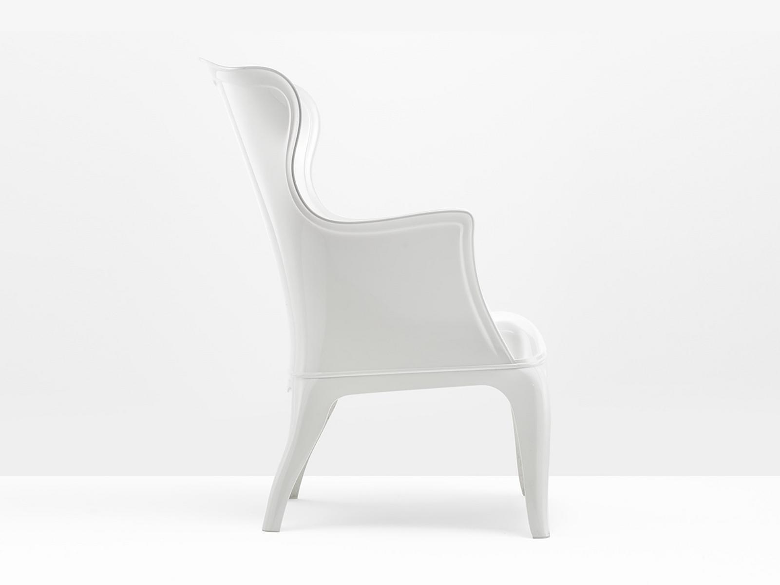 Polycarbonate armchair | Pasha 660 by Pedrali