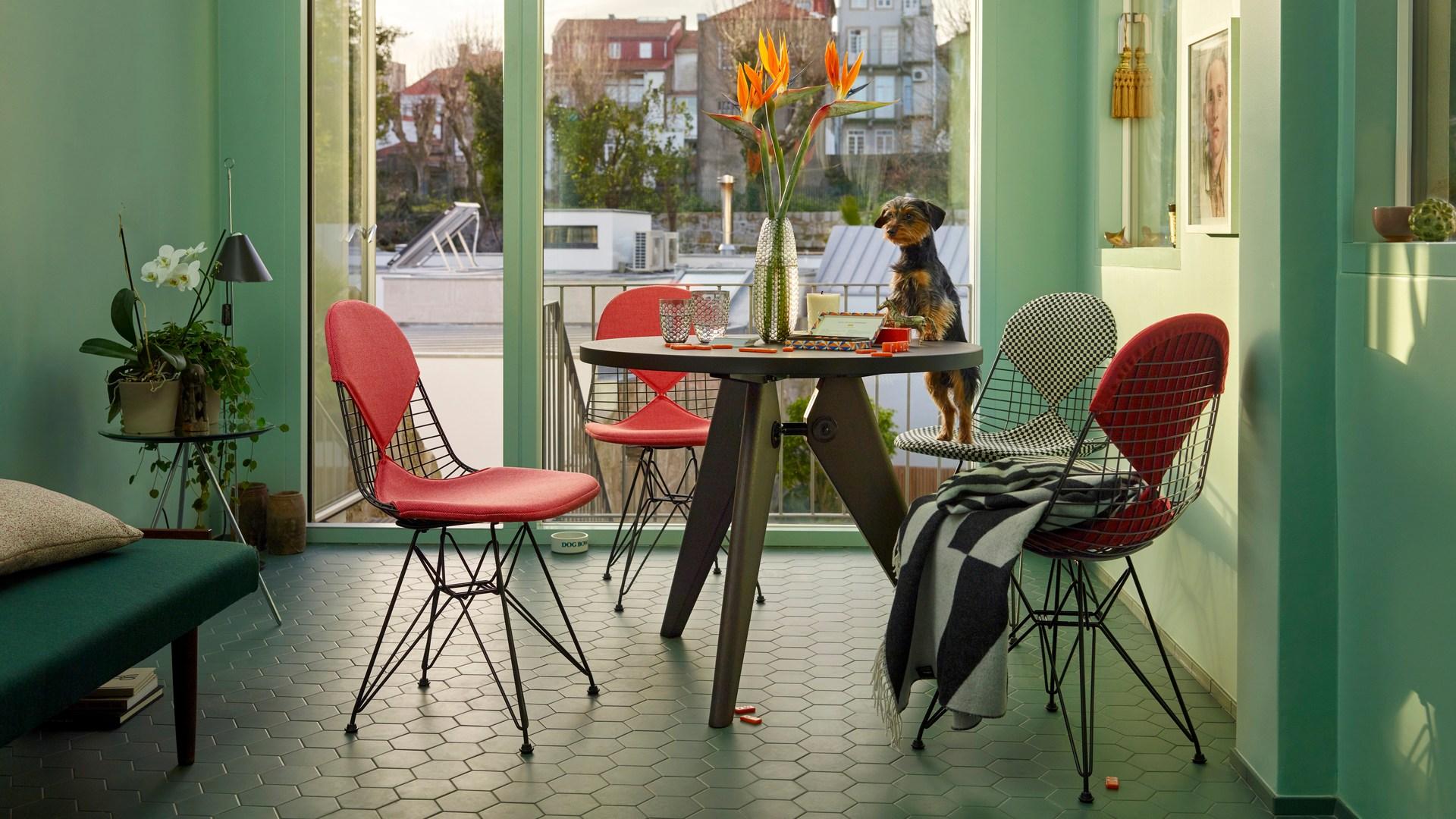 Steel chair | Dkr-5 by Vitra