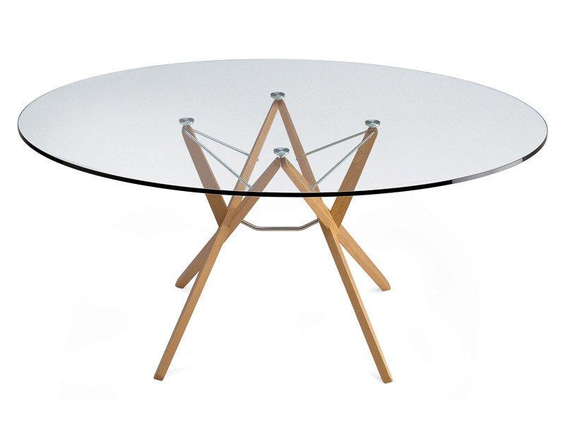 Crystal table | Orione by Zanotta