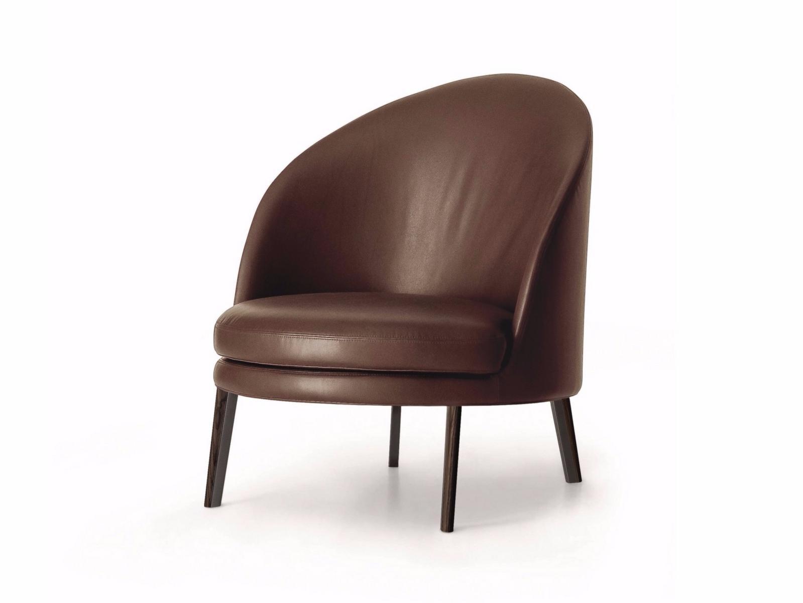 Leather armchair | Jules by Arflex