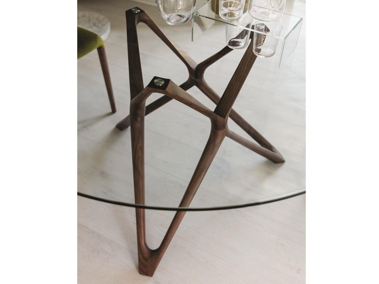 Round crystal table | Circe by Porada