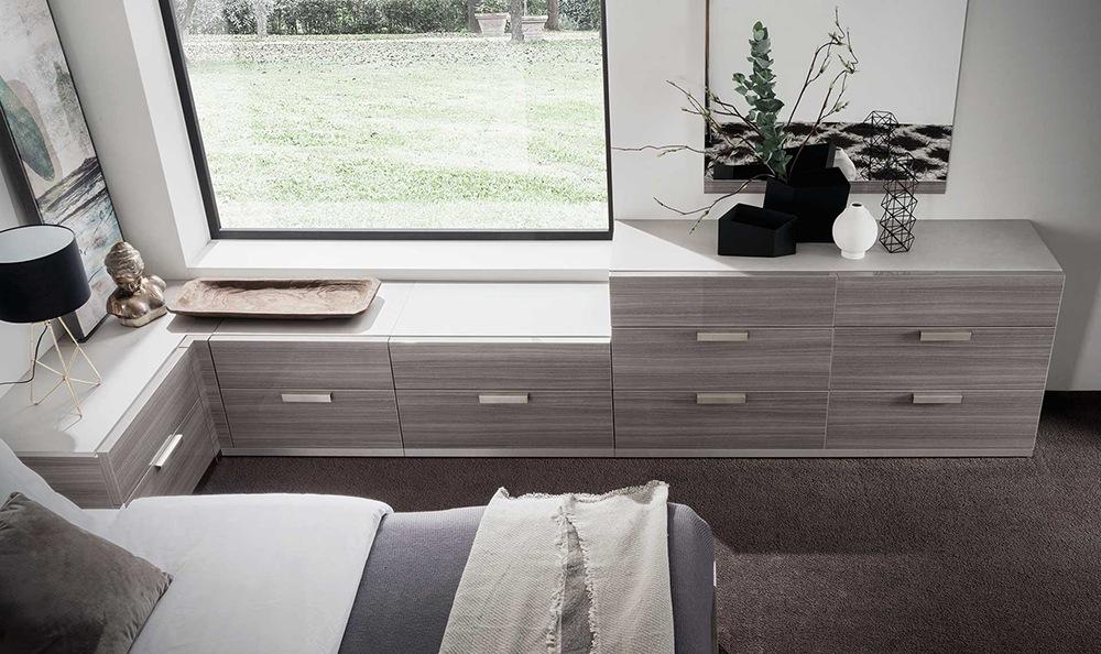 Veneer bedroom set | Iris by ALF Italia