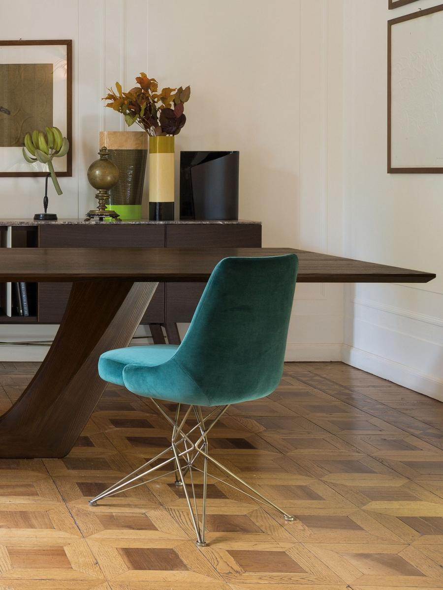 Upholstered chair | Athena by Arketipo