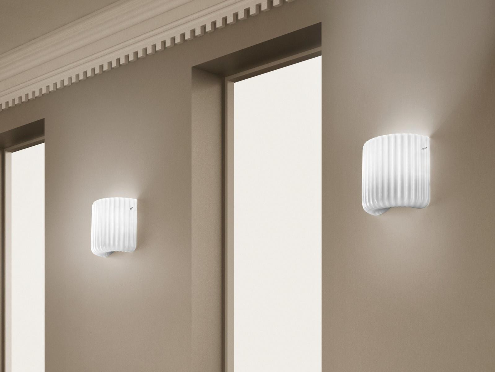 Glass wall light | Mask by Sylcom