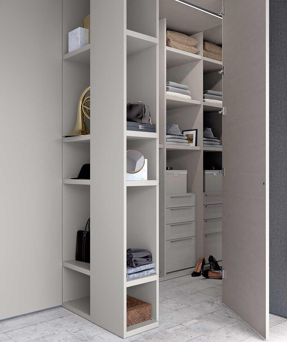Modular lacquered wardrobe with doors | Go by ALF Dafre