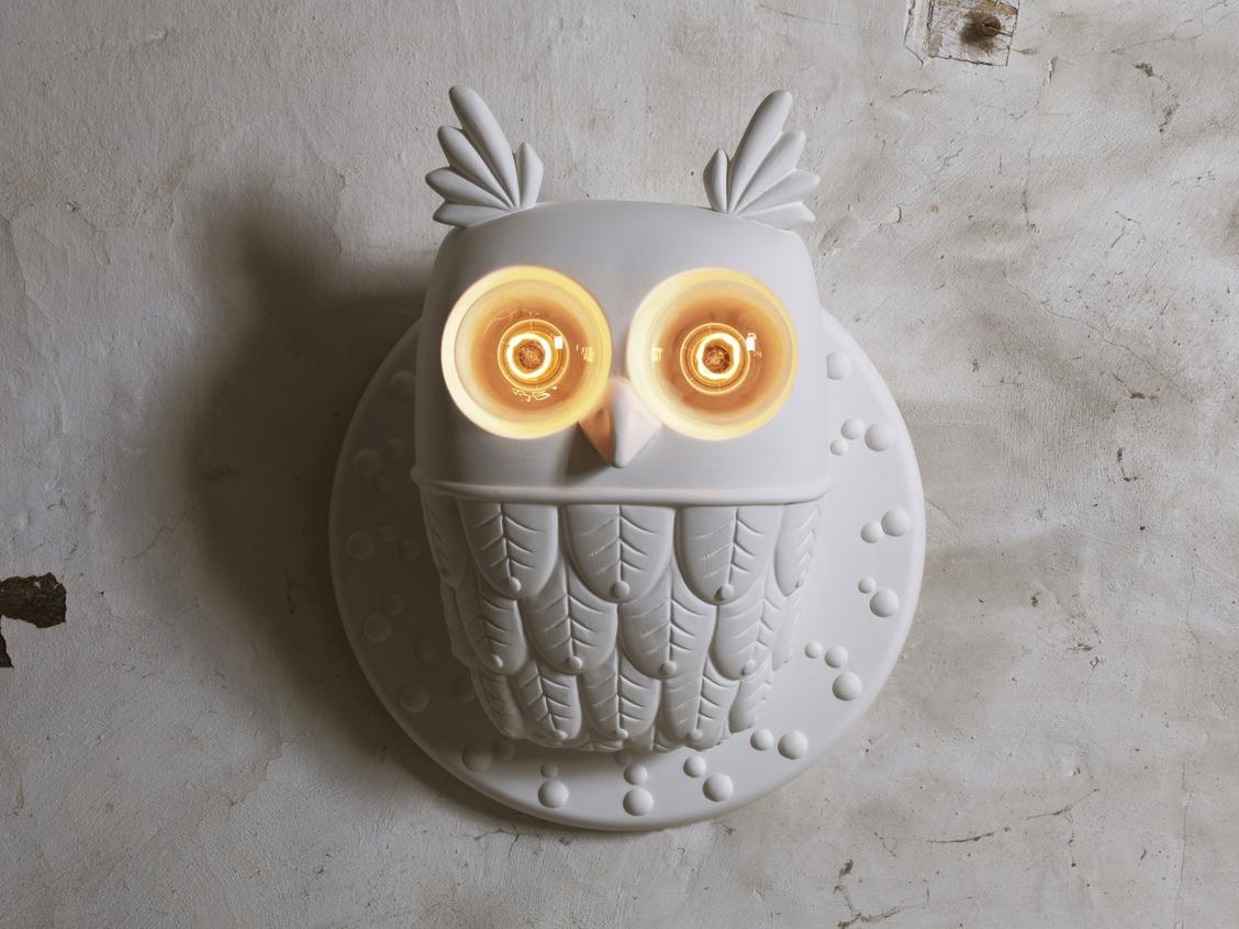 Ceramic wall light | Ti.vedo by Karman